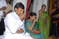 Chiru Visit Film Nagar Temple Photos